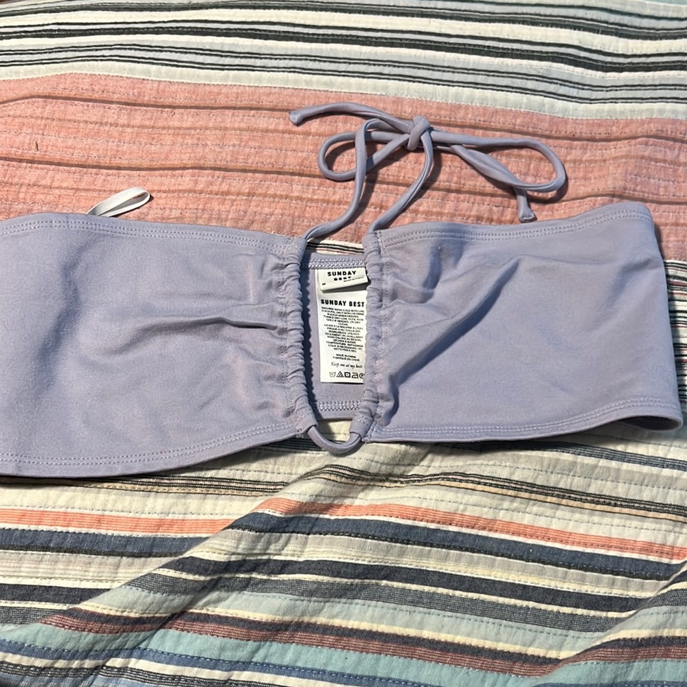 Sunday Best Lavender Crop Top